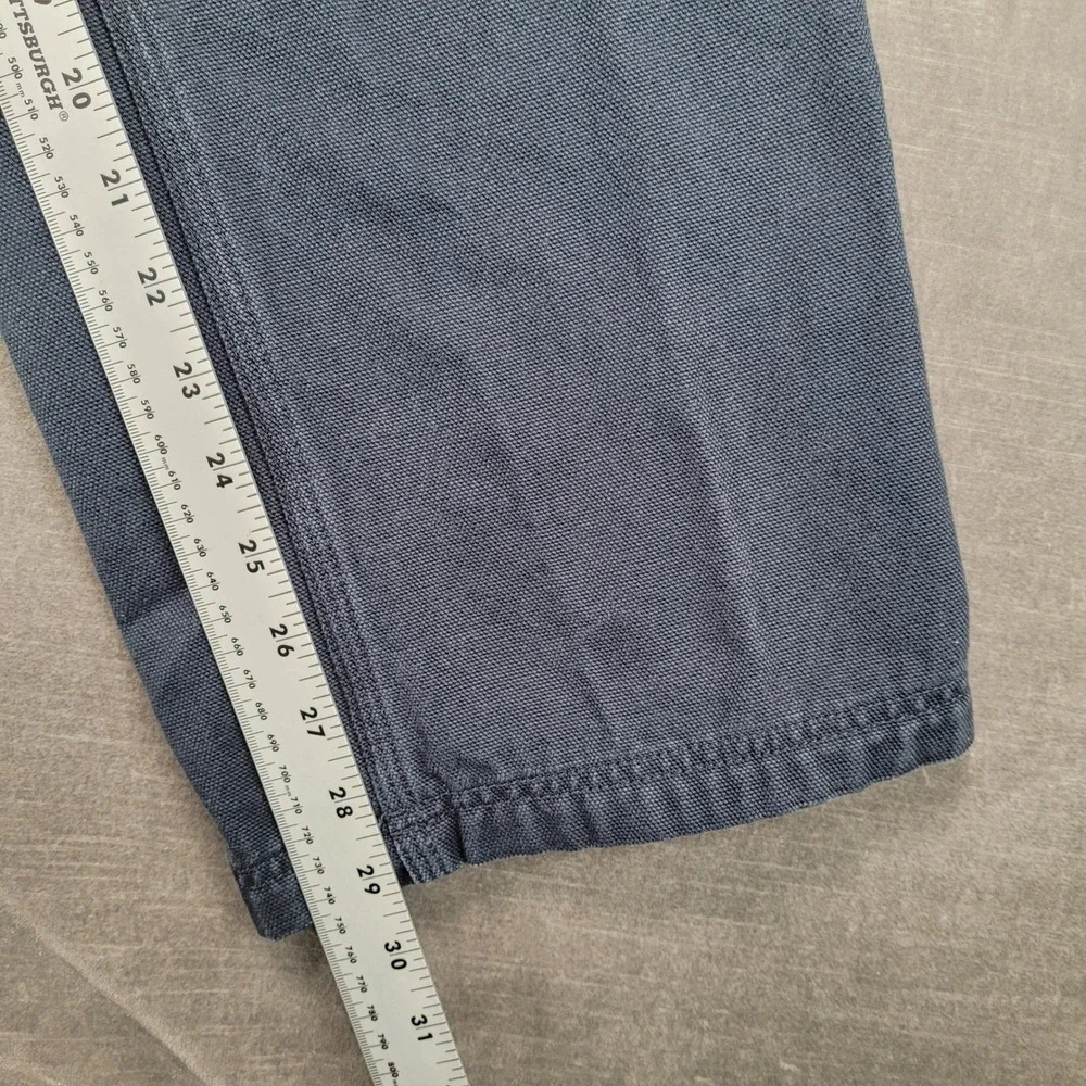 Duluth‎ Trading Co Mens Work Pants Actual Size 36x29 Navy Blue